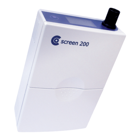 Custo Med custo screen 200 Manual De Uso