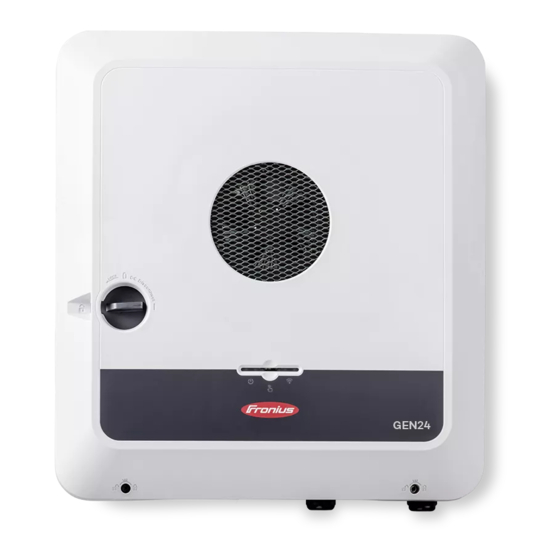 Fronius Primo GEN24 208-240 Serie Manual De Instrucciones