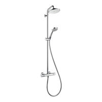 Hansgrohe Croma Showerpipe 220 EcoSmart 27188000 Modo De Empleo/Instrucciones De Montaje