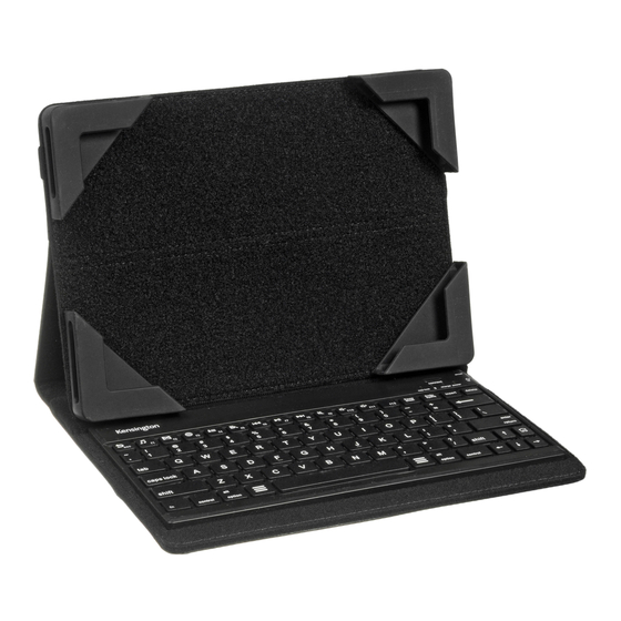 Kensington KeyFolio Pro Guía Rápida