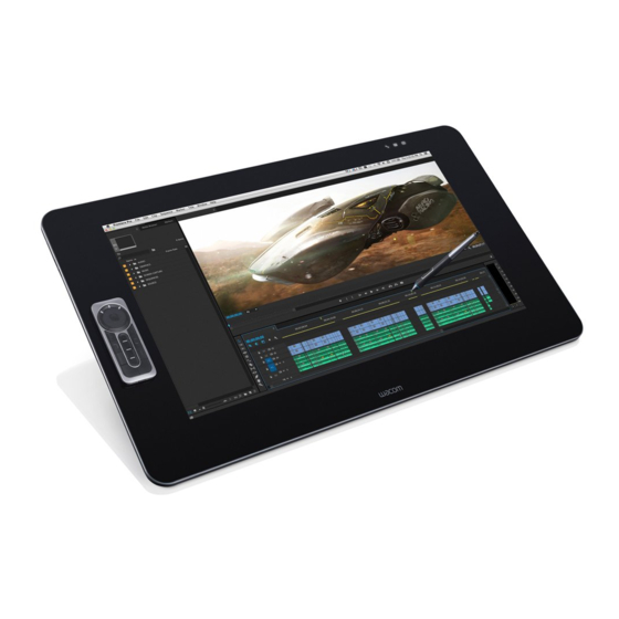 Wacom Cintiq DTK-2700 Manual De Instrucciones