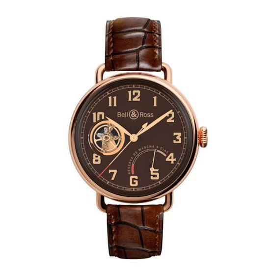 Bell & Ross WW1 Manual Del Usuario