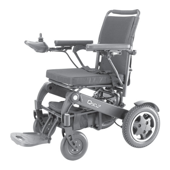Sunrise Medical QUICKIE Q50R Manual Del Usuario