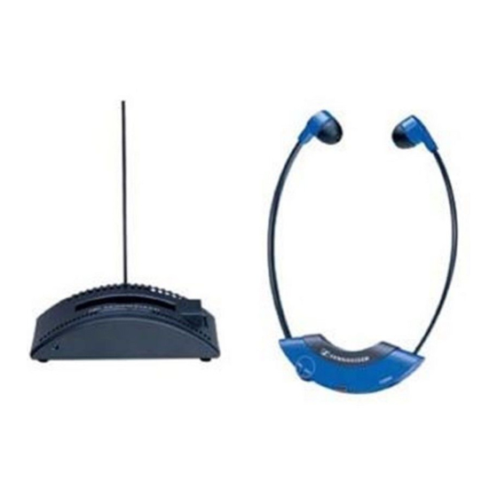 Sennheiser RS 2400 Instruciones Para El Uso