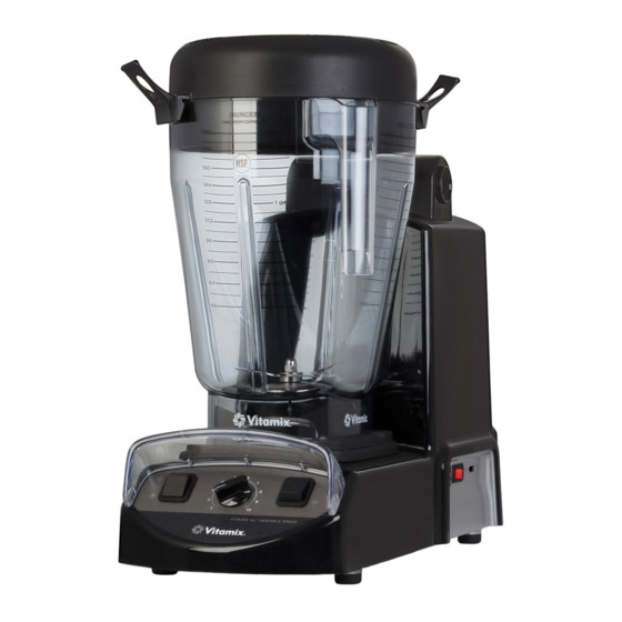 Vitamix XL Manual De Uso Y Cuidado