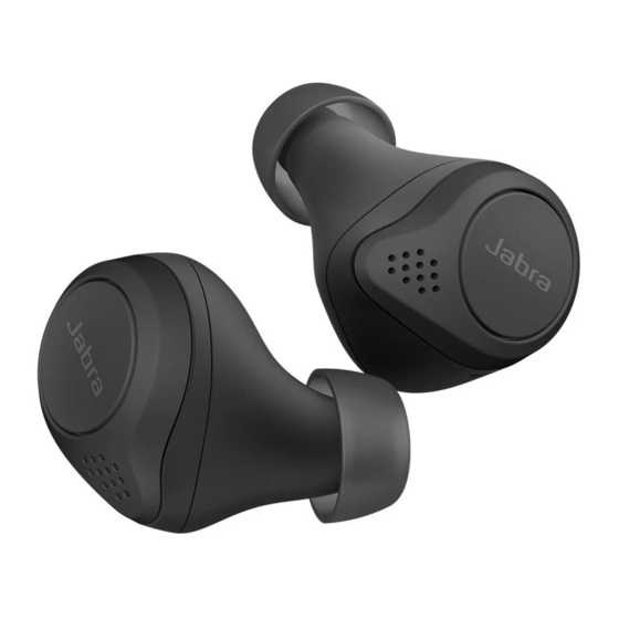 Jabra Elite Active 75t Guia De Inicio Rapido