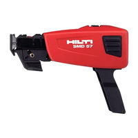 Hilti SMD 57 Manual De Instrucciones