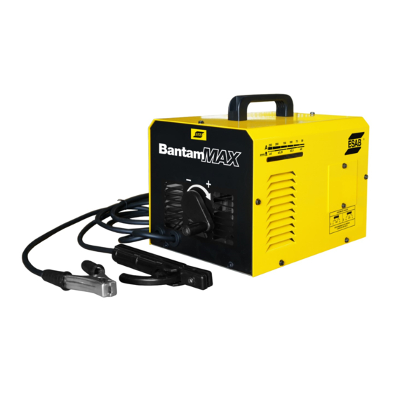 ESAB BantamMAX Manual Del Usuario