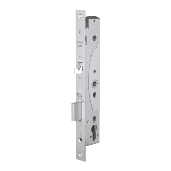 Abloy CERTA EL420 Manual De Instrucciones