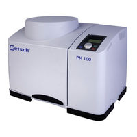 Retsch PM200 Instrucciones De Servicio