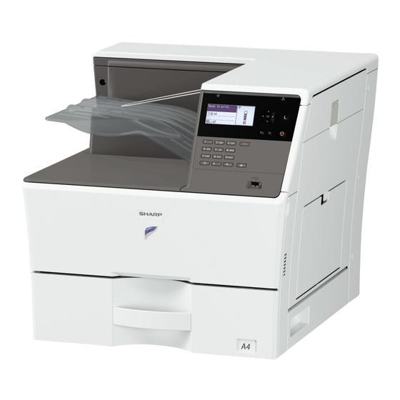Sharp MX-B350P Guia De Inicio Rapido