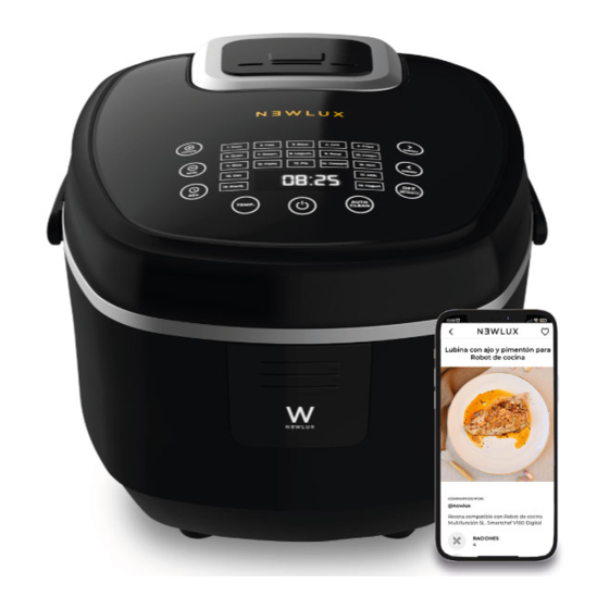 Newlux SmartChef Digital V100 Manuales