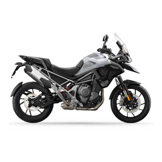 Triumph Tiger 1200 GT 2021 Manual Del Propietário