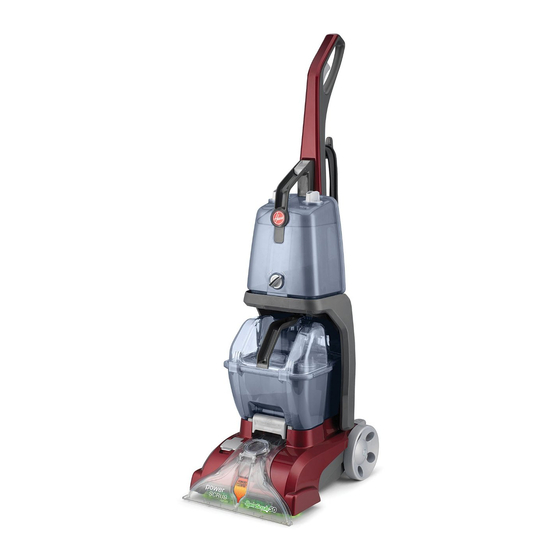 Hoover power SCRUB FH50150 Manual Del Propietário