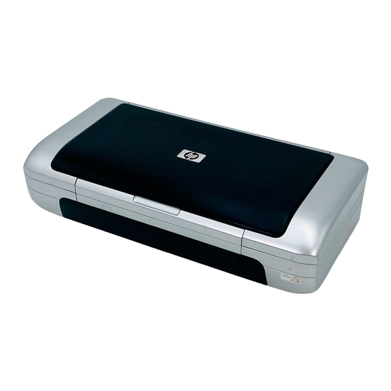 HP Deskjet 460 Serie Guia Del Usuario