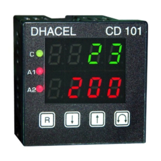 DHACEL CD 101 Guia De Inicio Rapido