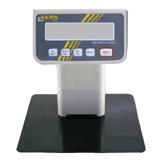 KERN PCD-A03 Manual De Instrucciones