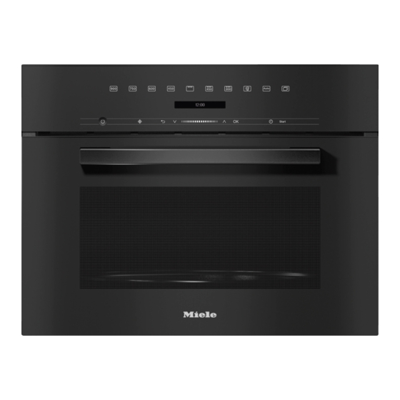 Miele M 7244 TC Manual De Instrucciones