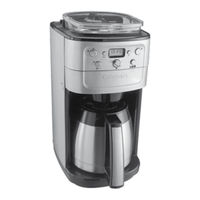 Cuisinart DGB900BCE Instrucciones