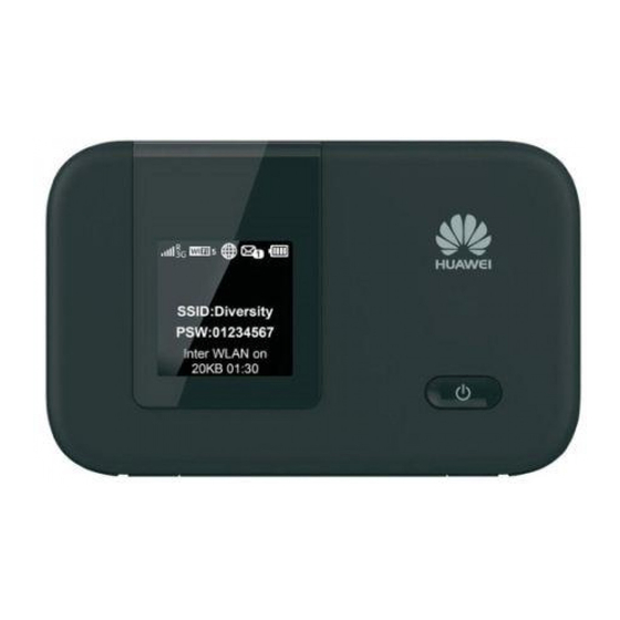 Huawei movistar E5372 Guia De Inicio Rapido