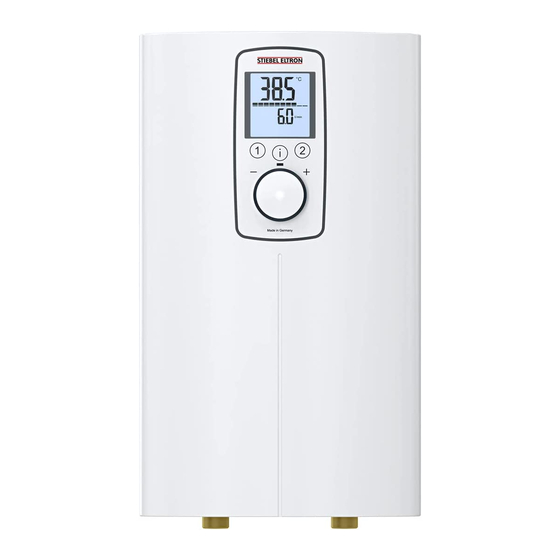 Stiebel Eltron DCE 10 Premium Manuales