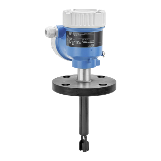 Endress+Hauser Liquiphant FTL62 Manual De Instrucciones