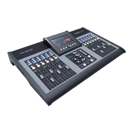 Solidyne UNIDEX UX24 Manual Del Usuario