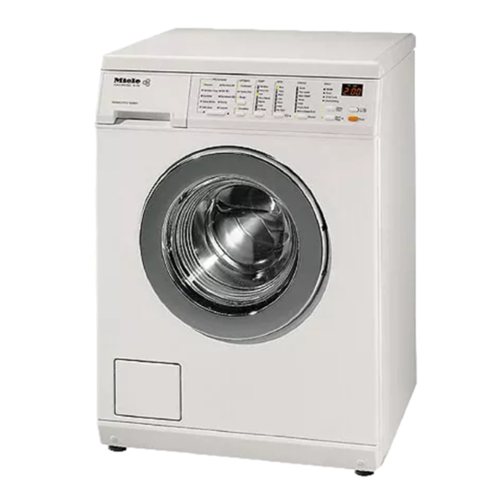 Miele W 1113 Manual De Uso