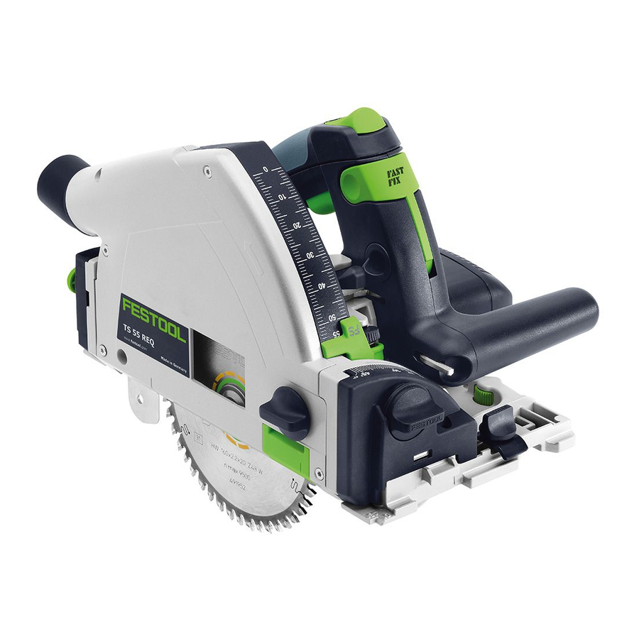 Festool TS 55 REQ Manual De Instrucciones