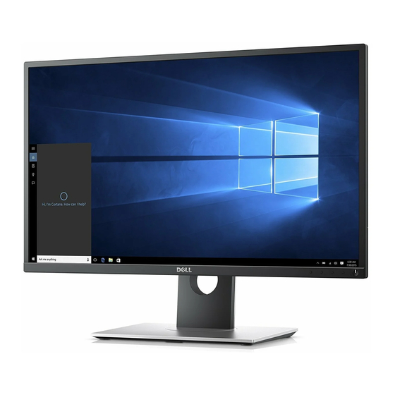 Dell P2217H Guia Del Usuario