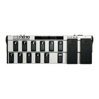 Behringer MIDI FOOT CONTROLLER FCB1010 Guia De Inicio Rapido