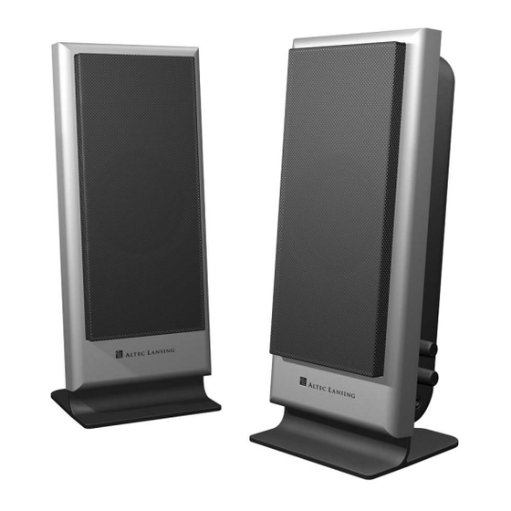Altec Lansing VS-2120 Guia Del Usuario