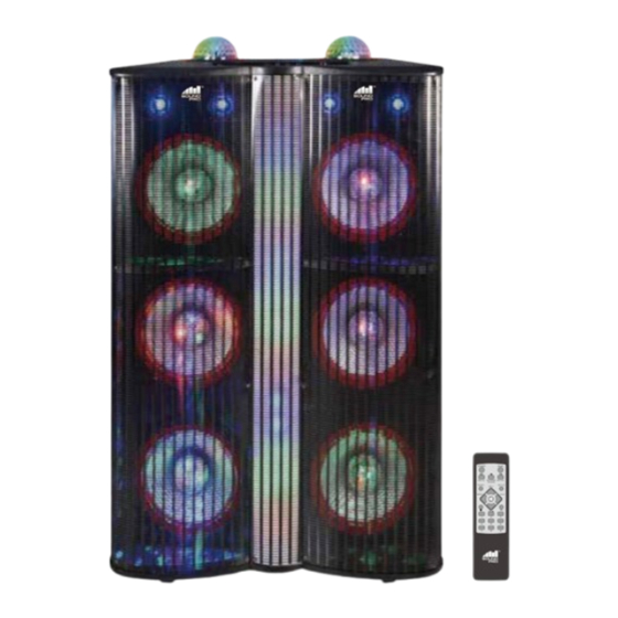 Sound Pro NDSH-10100 Manual De Operación
