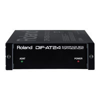 Roland DIF-AT24 Manual Del Propietário