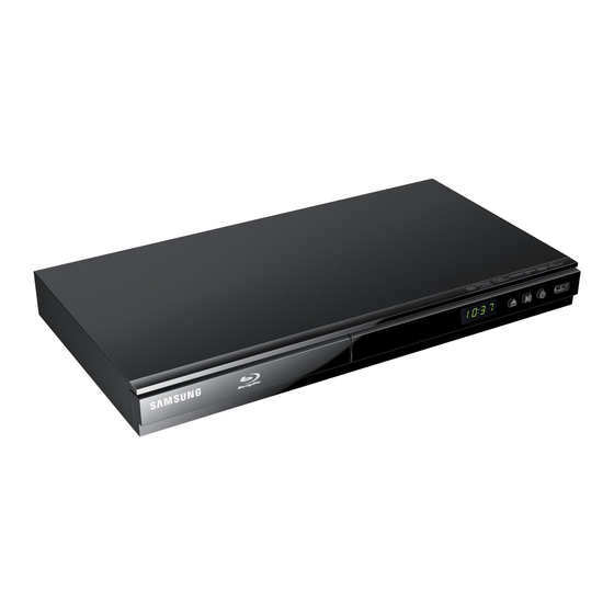 Samsung BD-E5200 Manual Del Usuario