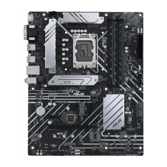 Asus PRIME B660-PLUS D4 Manual De Instrucciones