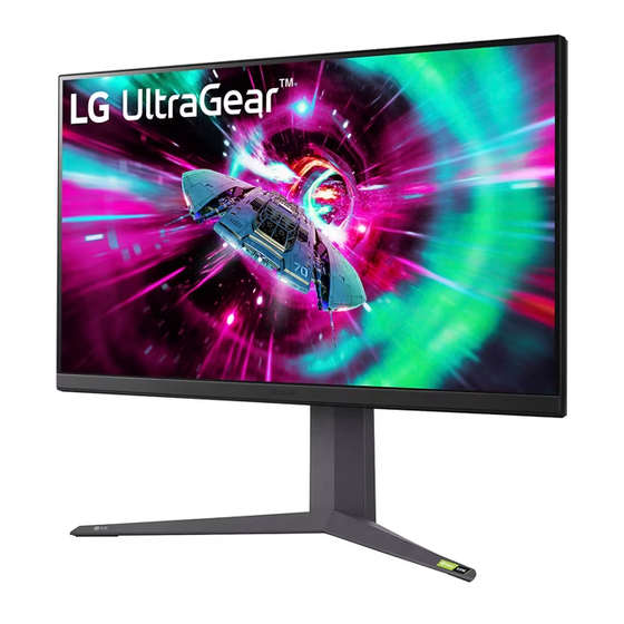 LG UltraGear 32GR93U Guía Rápida De Configuración