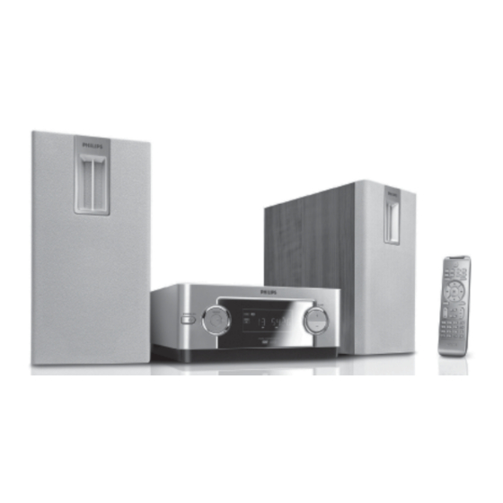Philips MCD109 Guia De Inicio Rapido