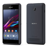 Sony Xperia E1 dual D2104 Guia Del Usuario