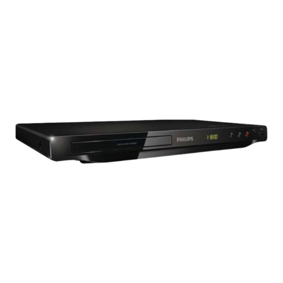 Philips DVP3850K Manual Del Usuario
