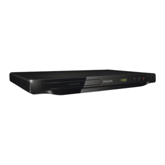 Philips DVP3850K Manual De Usuario