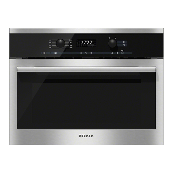 Miele M 6160 TC Instrucciones De Manejo