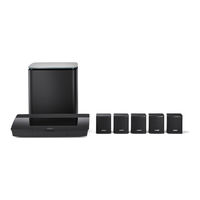 Bose LIFESTYLE 550 Guia Del Usuario