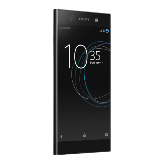Sony Xperia XA1 Ultra Guia Del Usuario