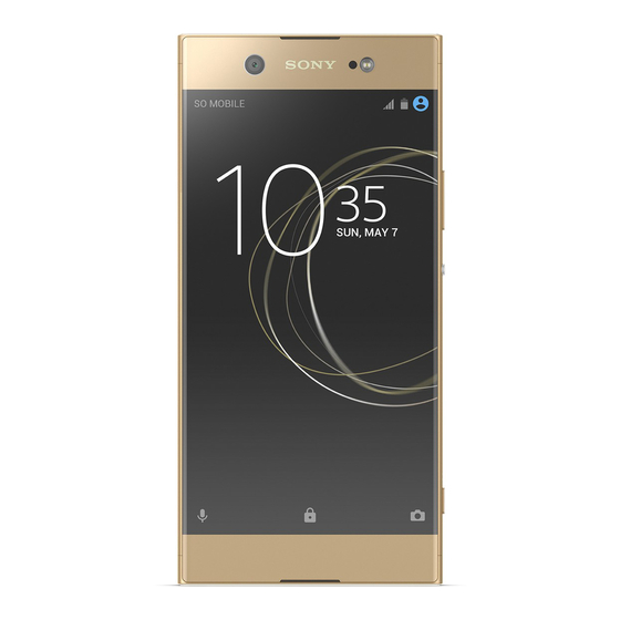Sony Xperia XA1 Ultra Guia Del Usuario