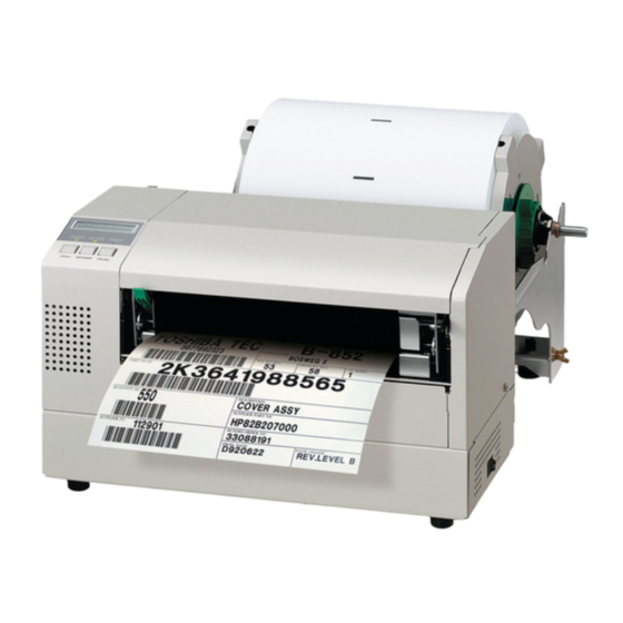 Toshiba B-852-TS12-QP Manual De Instrucciones