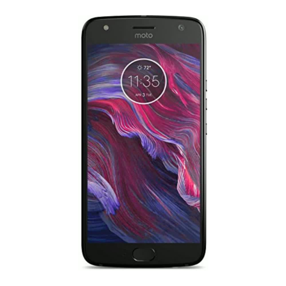 Motorola moto X4 Manual De Instrucciones