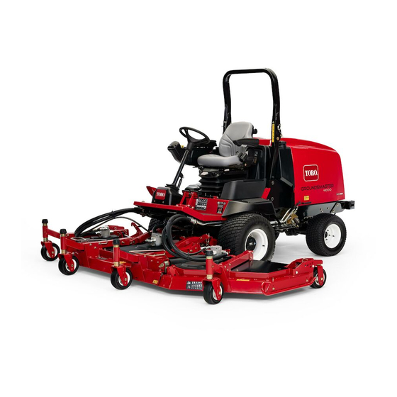 Toro Groundsmaster 4100-D Manual Del Operador