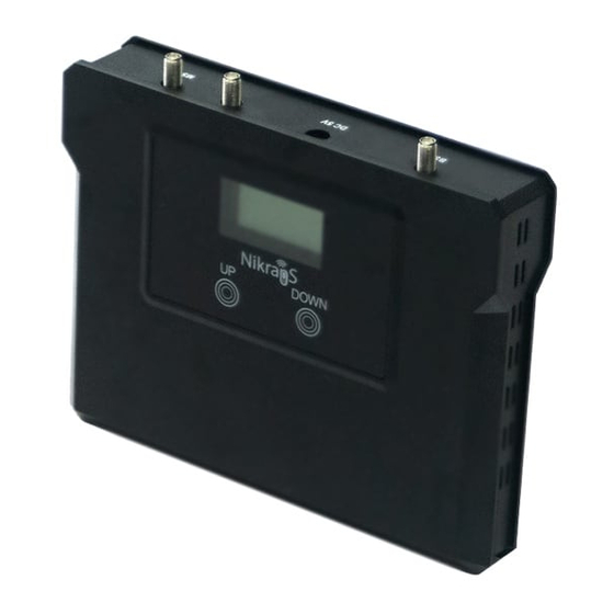 Nikrans LCD250-GSM+4G Guia De Inicio Rapido