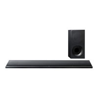 Sony HT-CT390 Manual De Instrucciones